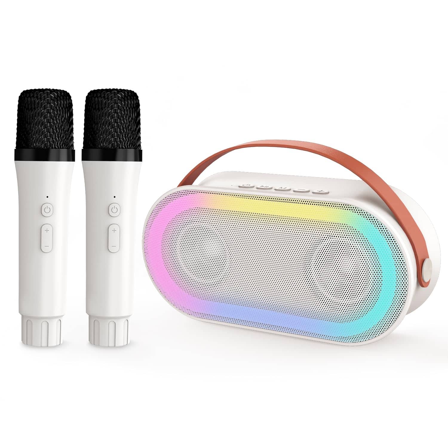 Máquina de Karaoke Mini VeGue con 2 Micrófonos