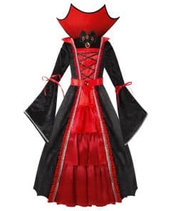 Disfraz de Vampira para Niñas, Disfraz de Halloween para