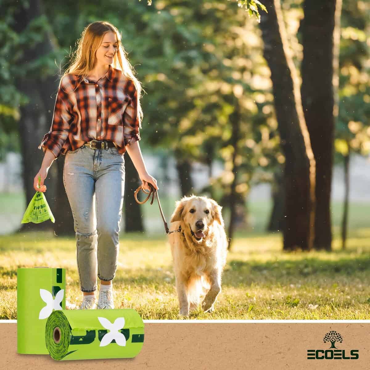 ECOELS 360 Bolsas para excremento de perro 100% - Imagen 7