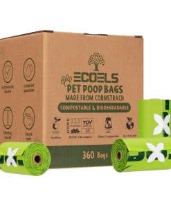 ECOELS 360 Bolsas para excremento de perro 100%