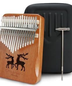 Kalimba Khsp5d, Piano de Pulgar de 17 Teclas, Mbira