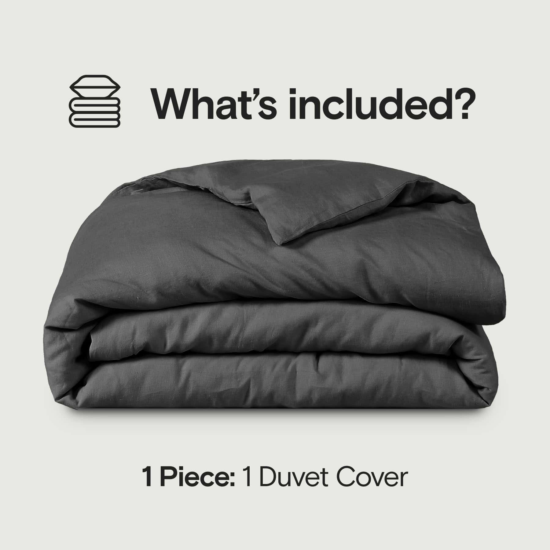 Funda de Edredón de Lino Francés Orgánico Stone Washed - Imagen 3