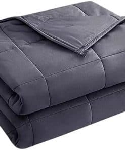 Manta ponderada para adultos Yescool (10 lbs, 48" x 72",