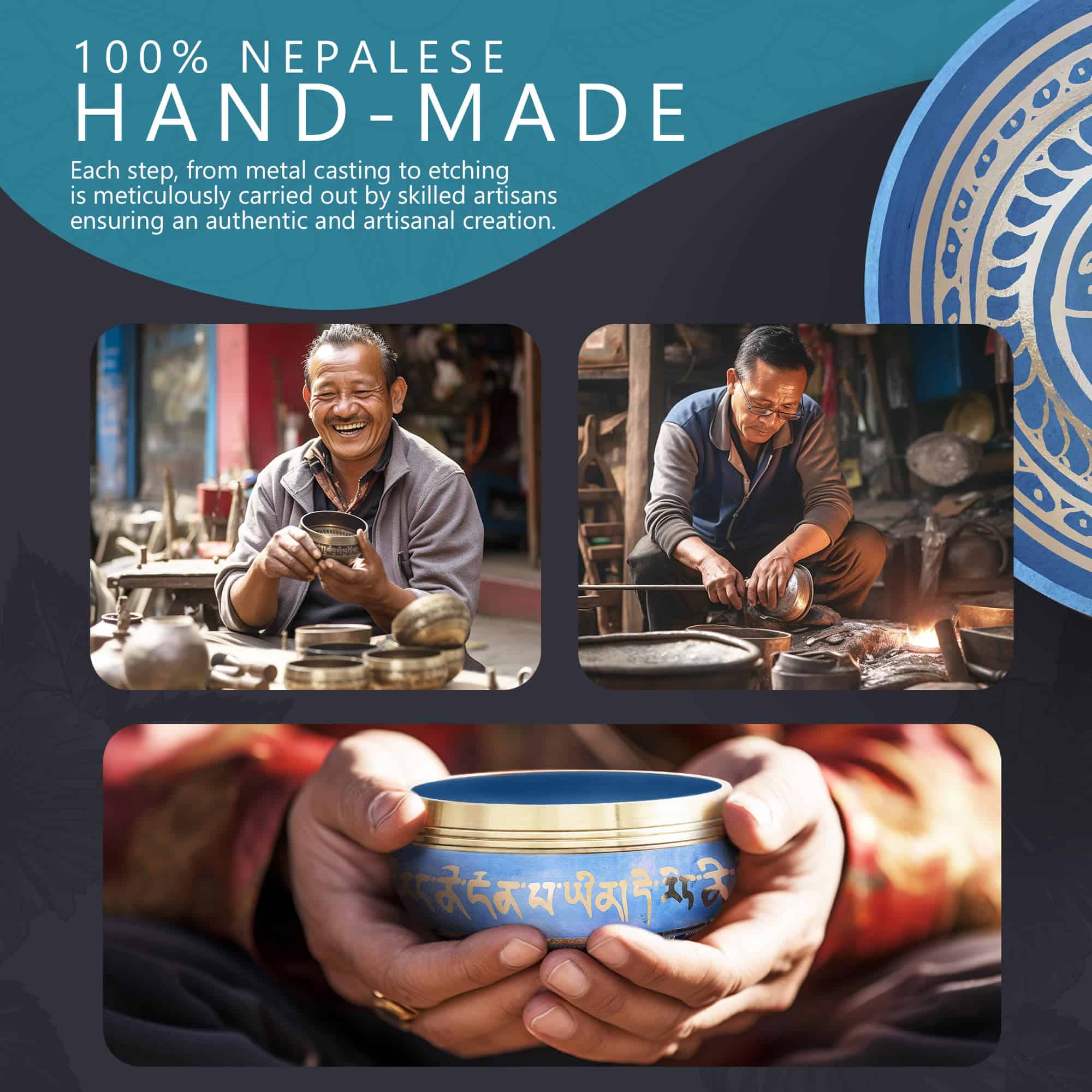 Set de Cuenco Tibetano � Sonido Auténtico -Silent Mind - Imagen 6