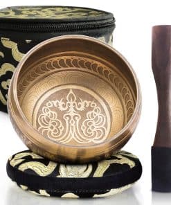 Juego de Cuenco Tibetano � Sonido Auténtico Ajustado a Mano