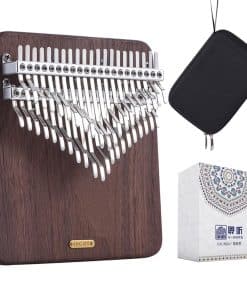 Kalimba LingTing de 42 teclas de Madera de Nogal Sólido
