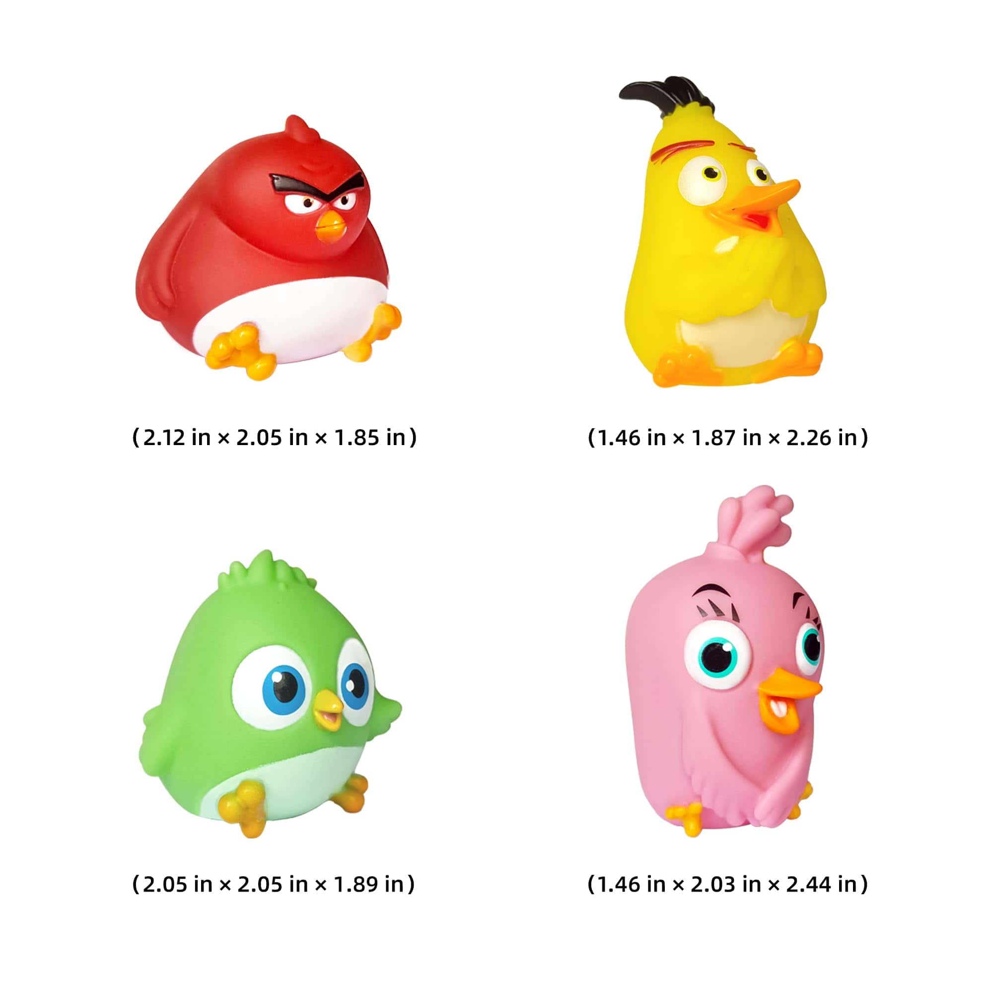 ROLOSO Juego de Figuras de Acción de Angry Birds - Imagen 5