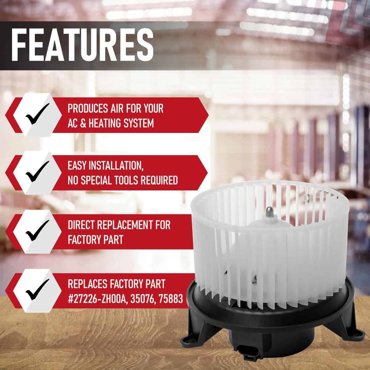 Reemplazo del Motor del Soplador HVAC por AA Ignition - - Imagen 3