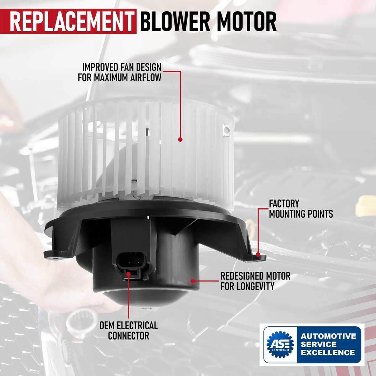 Reemplazo del Motor del Soplador HVAC por AA Ignition - - Imagen 5