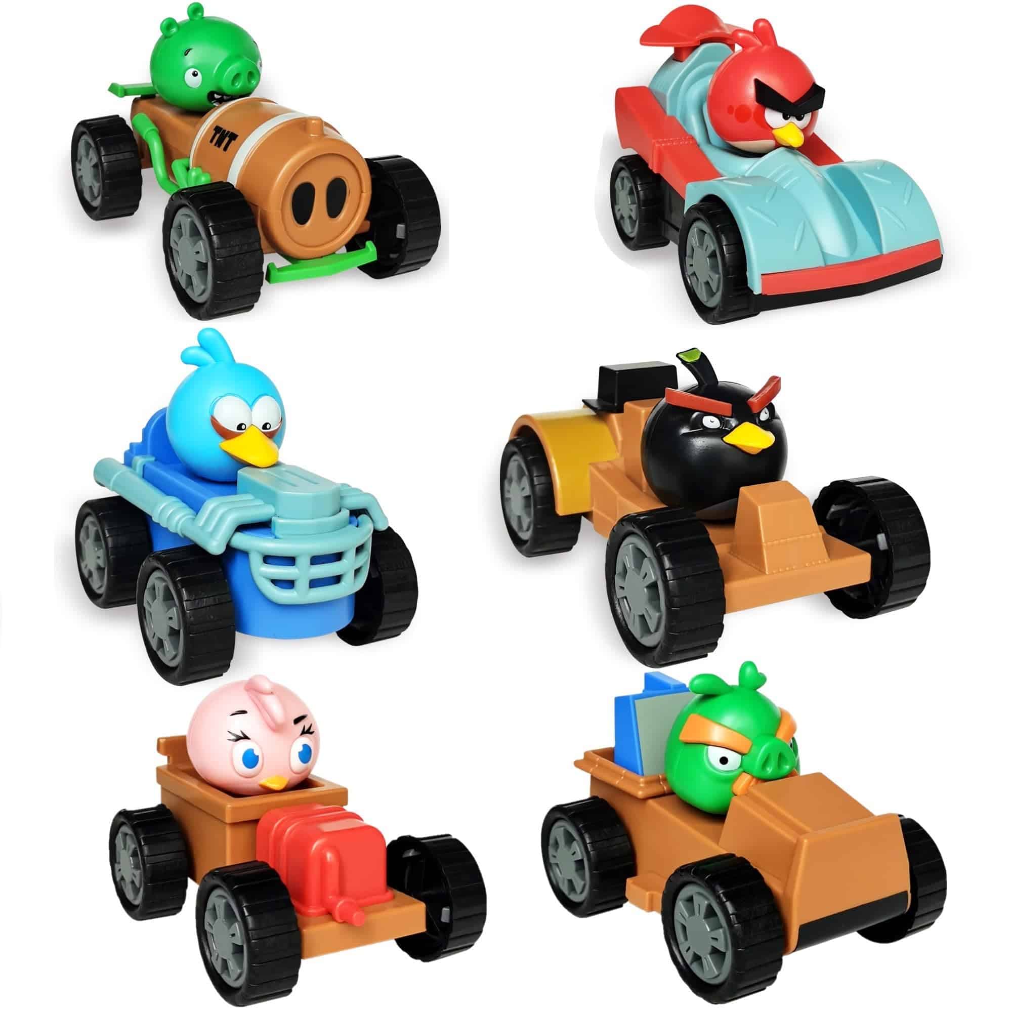 ROLOSO Nuevo Juguete con Licencia Angry Birds Go Coches de