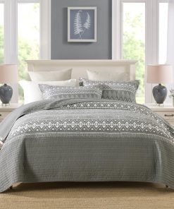 Juego de Edredón Queen Size Finlonte, 100% Algodón Ligero,