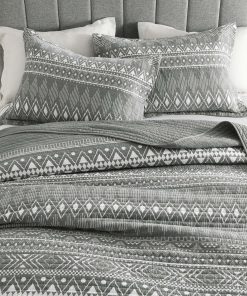 Colcha Queen Size SahSahCasa, 100% Algodón, Juego de Colcha