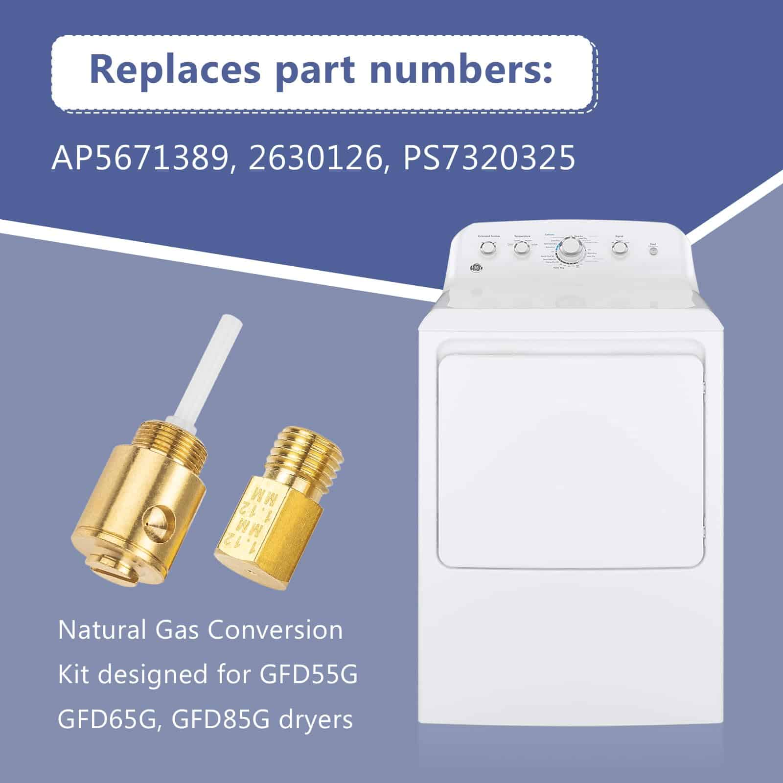 Kit de conversión de gas natural a propano WE25M87 - Imagen 4