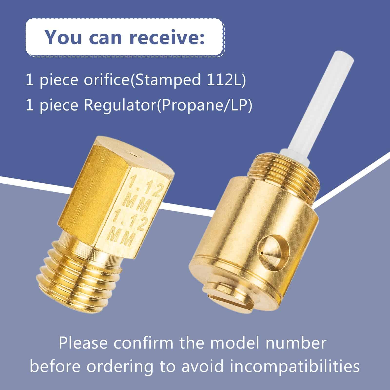 Kit de conversión de gas natural a propano WE25M87 - Imagen 5