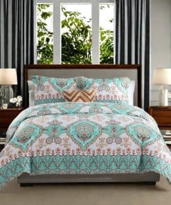 Juego de Funda de Edredón King Uniclinens Boho - Patrón en