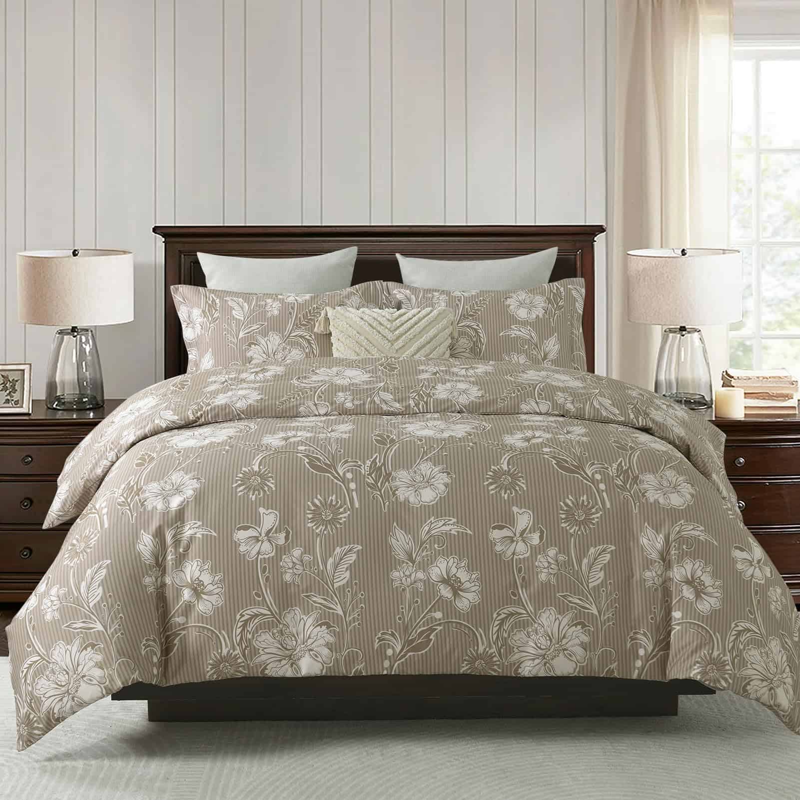 Juego de Funda Nórdica Queen Size Uniclinens - 3 piezas