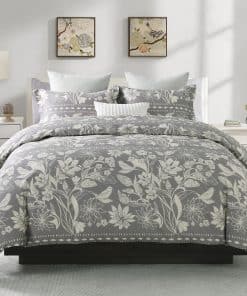 Duvet Cover King Gris Uniclinens - 100% Algodón con