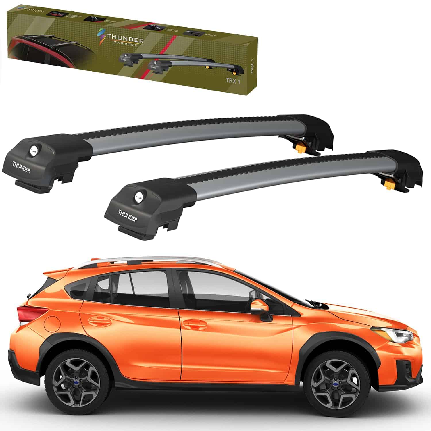 Barras transversales para el techo del coche Catch USA para