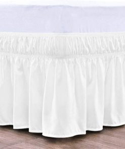 Faldón de cama envolvente 100% algodón egipcio 800 hilos de