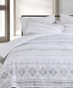 Juego de Edredón Boho King Finlonte, Juego de Edredón para