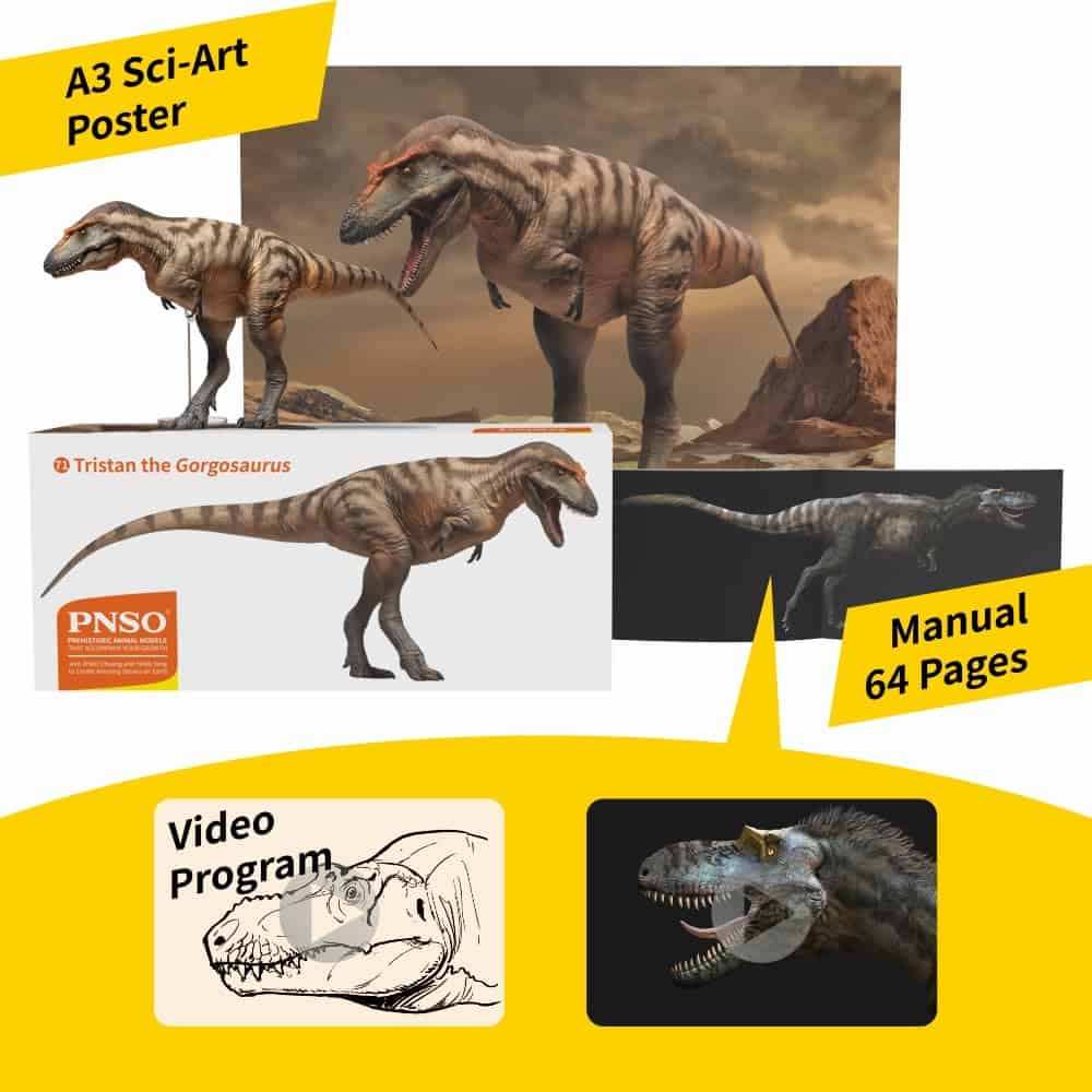 Figuras de Dinosaurios Prehistóricos PNSO (71Tristan El - Imagen 4