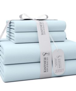 Juego de sábanas de punto Jersey SUPREME ELEGANCE para cama