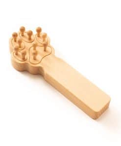 Cepillo Masajeador de Madera Tuuli para Perros, Gatos,