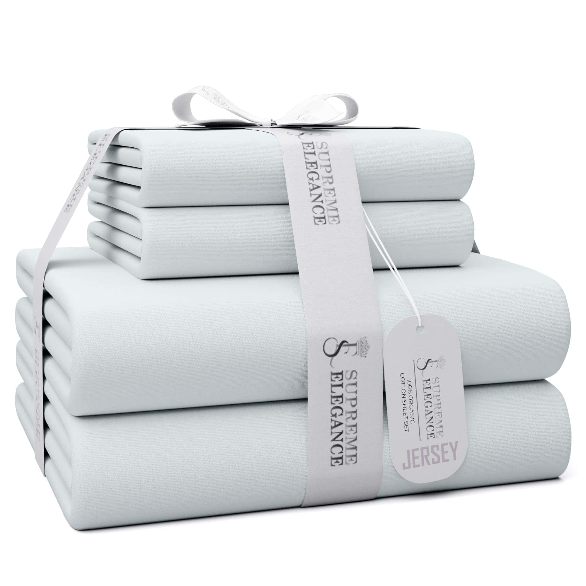 Juego de sábanas SUPREME ELEGANCE Super Soft -Gris Claro
