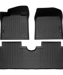 Juego de Tapetes para Pisos SMARTLINER Negro a Medida para