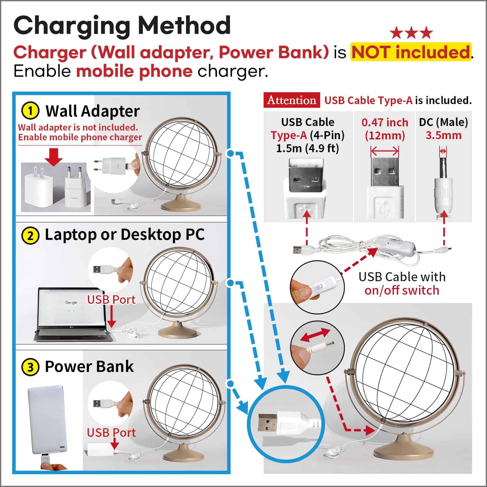 Globo Terráqueo Iluminado de Marte con Topografía Mapsoft - Imagen 8