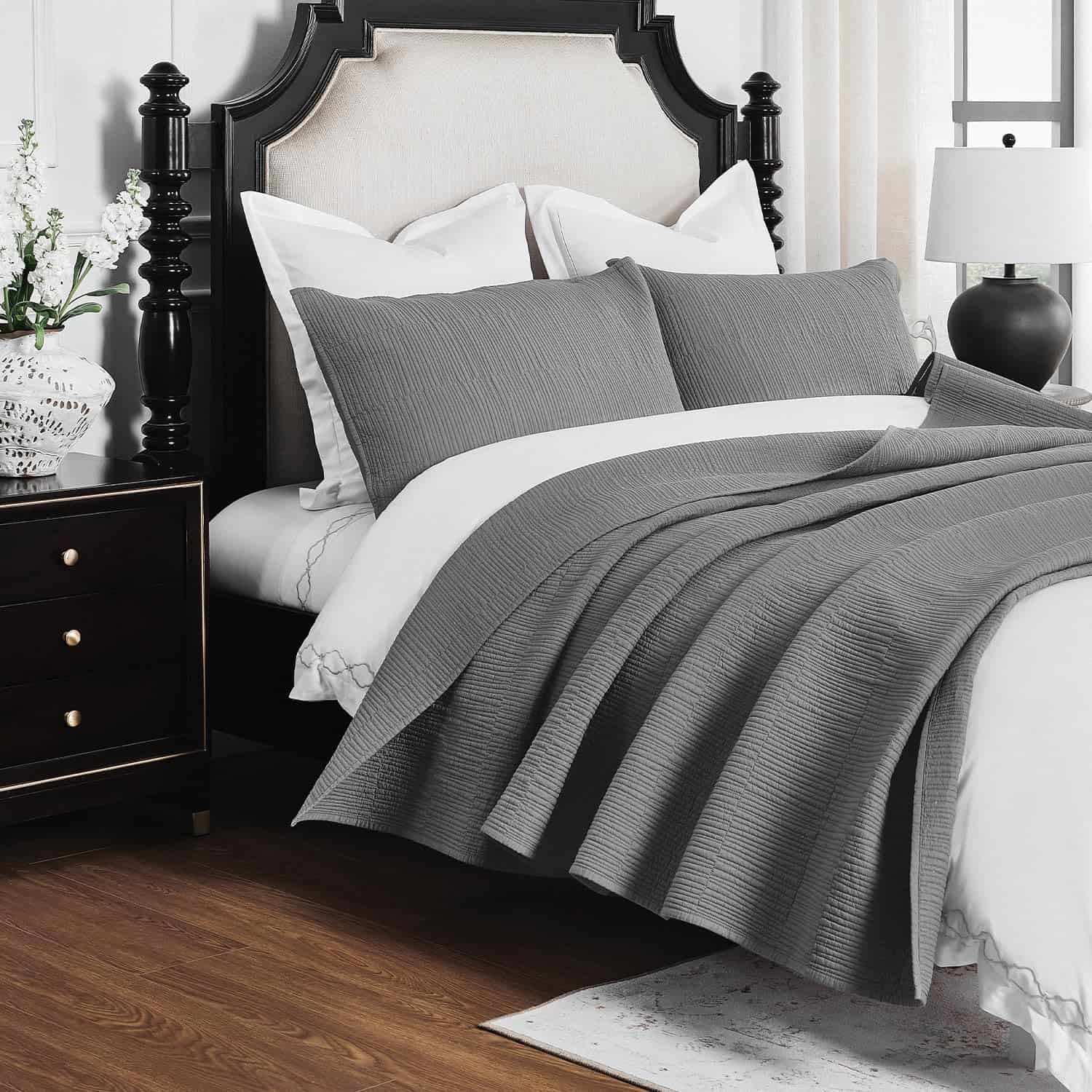 Edredón de algodón puro de lujo Calla Angel Evelyn Stitch - Imagen 7