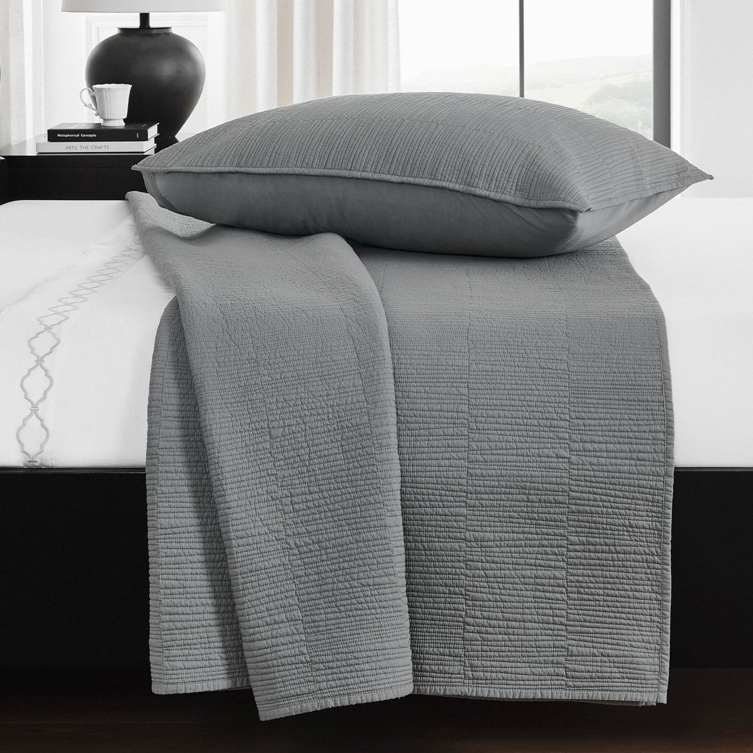 Edredón de algodón puro de lujo Calla Angel Evelyn Stitch - Imagen 8