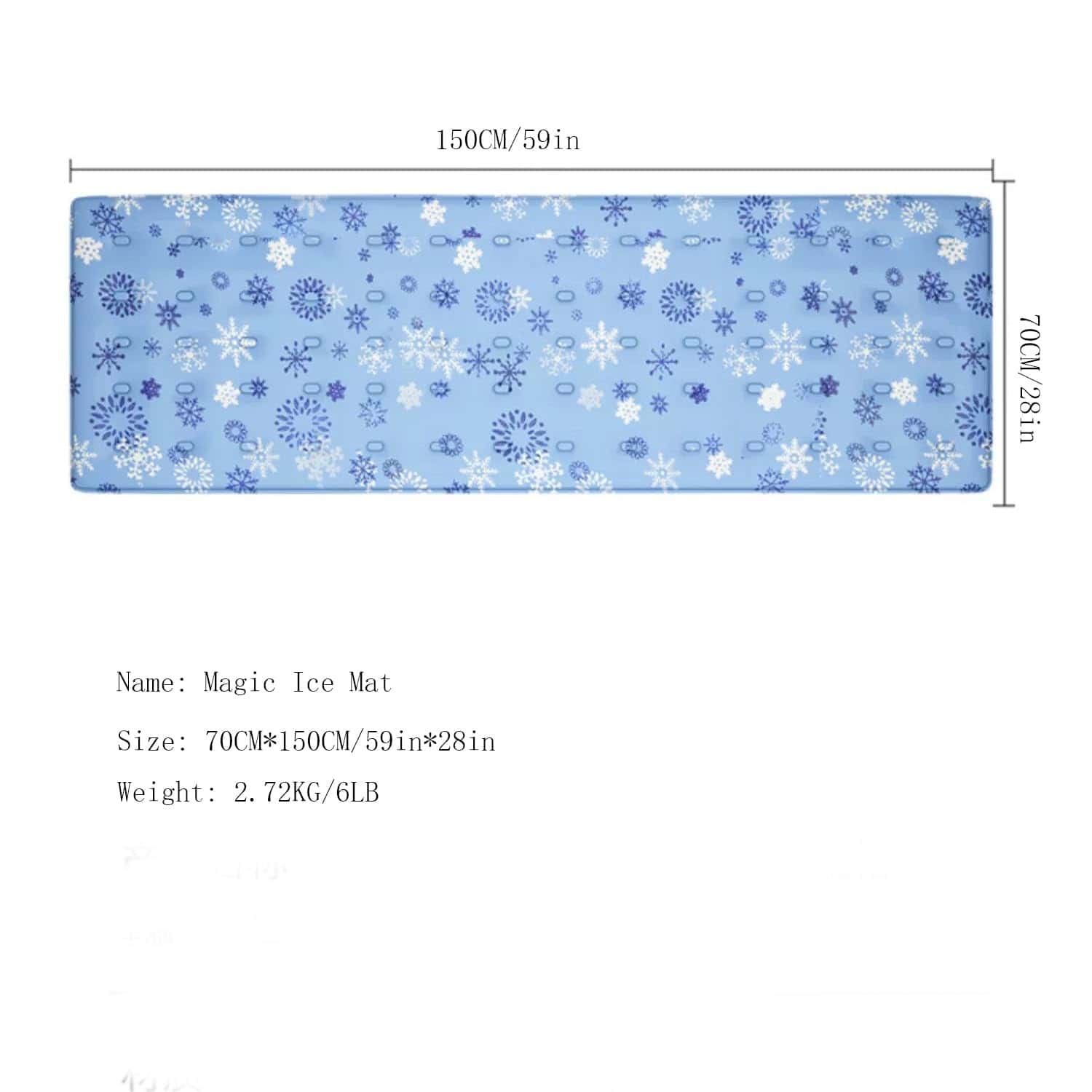 Almohadilla de Gel Refrigerante 70x150cm, Acondicionador de - Imagen 5