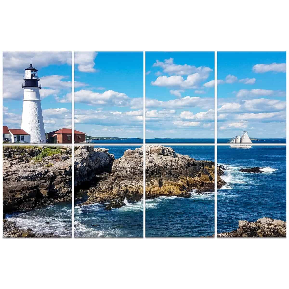 8 Paneles Acústicos - 48"x32"x0.5" Paneles de Pared