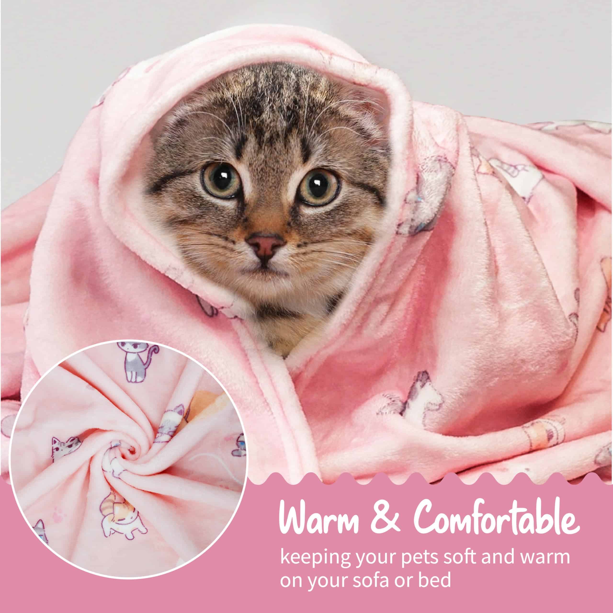 Manta de Microfibra Suave y Esponjosa Premium, Cálida y - Imagen 3