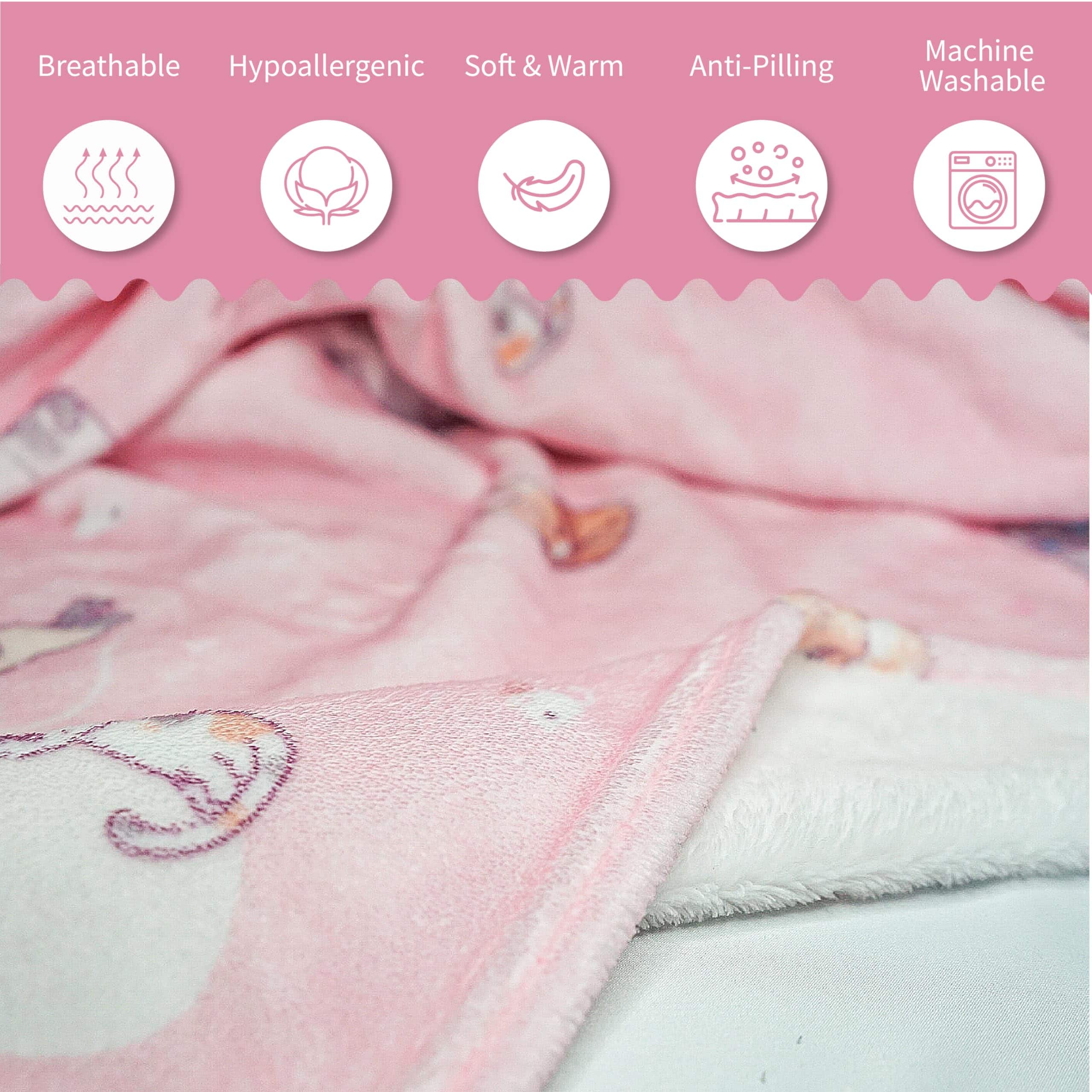 Manta de Microfibra Suave y Esponjosa Premium, Cálida y - Imagen 7