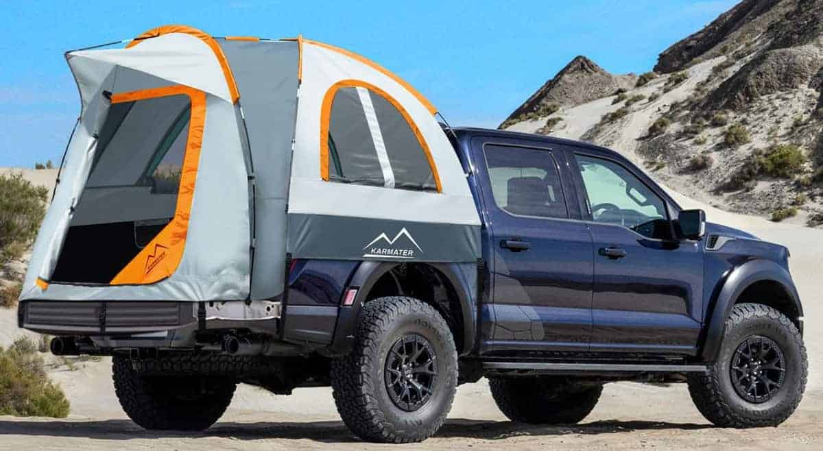 Tienda de campaña para camioneta con cama de 5.5-6 Ft, - Imagen 3