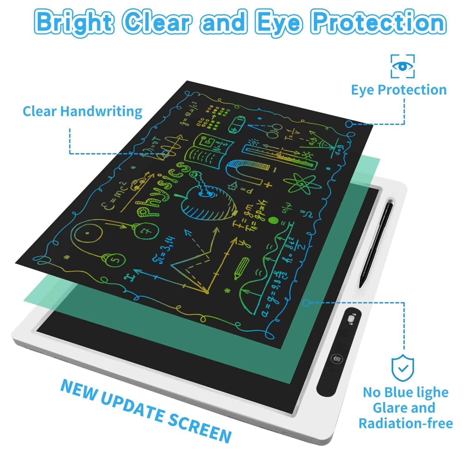 Tableta de Escritura LCD para Niños, Paquete de 2 22 - Imagen 6