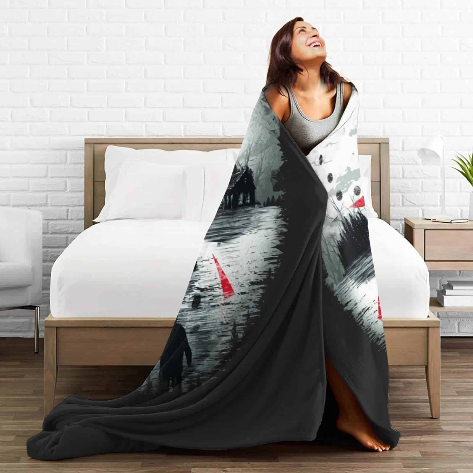 Manta de Película de Terror Ultra Suave de Franela - Imagen 6