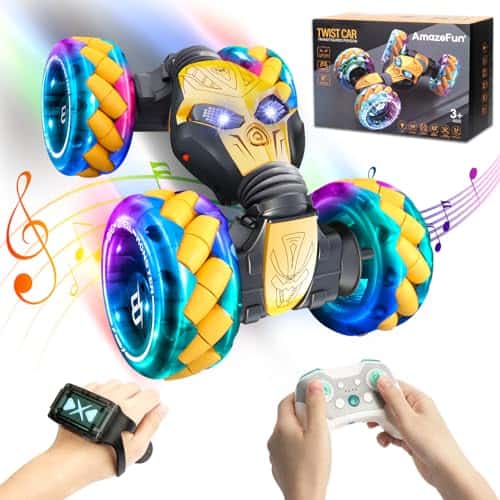 Coche de Control Remoto AmazeFun, Camión Monstruo Todo