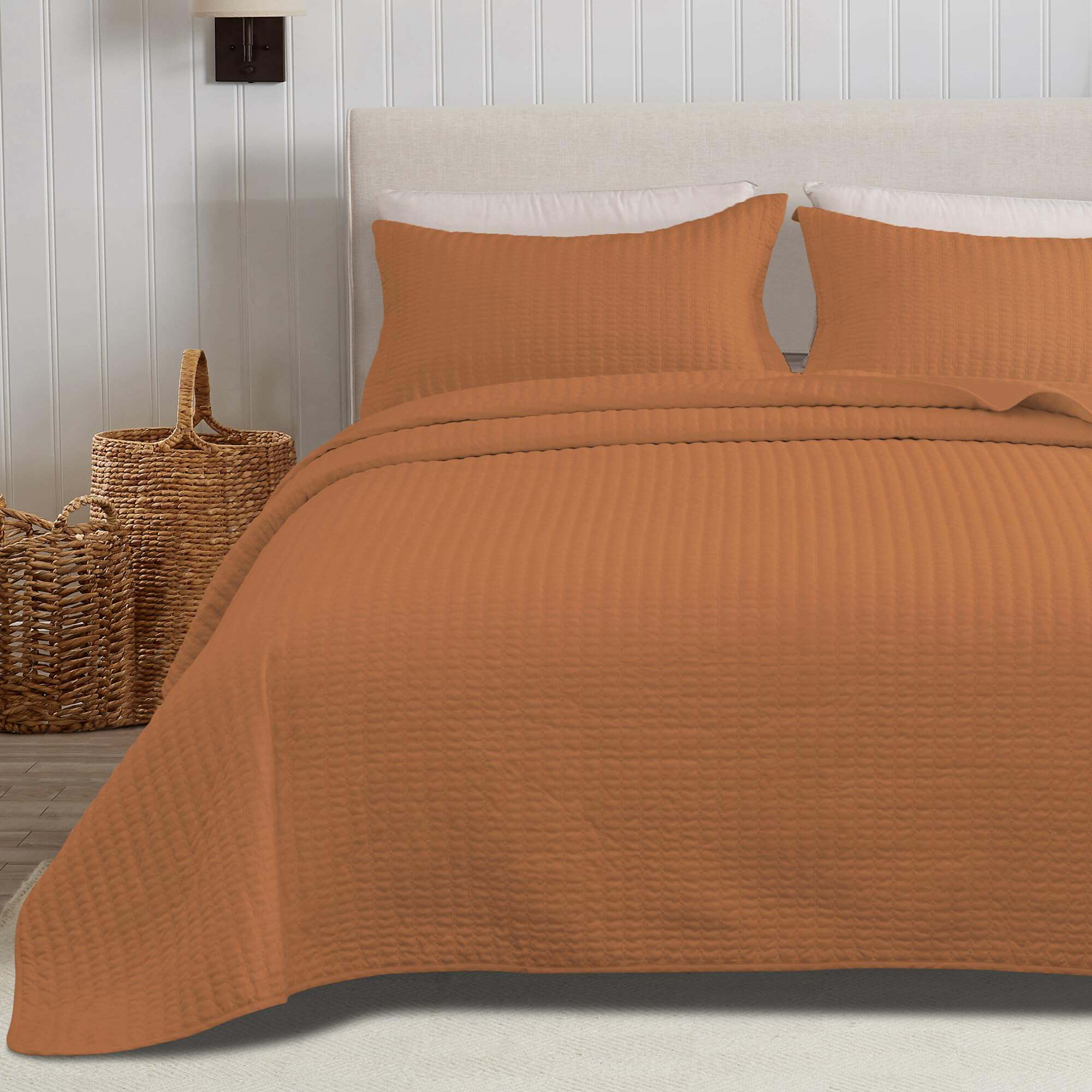 Juego de colcha Great Bay Home Full/Queen, 3 piezas ligeras