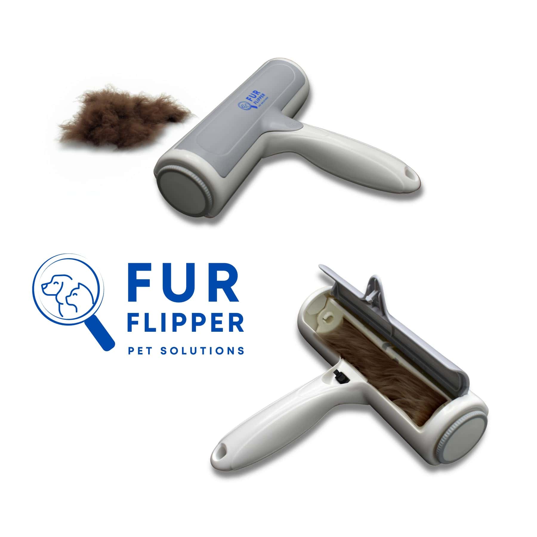 Removedor de Pelusa para Perros Fur Flipper y Rodillo - Imagen 3