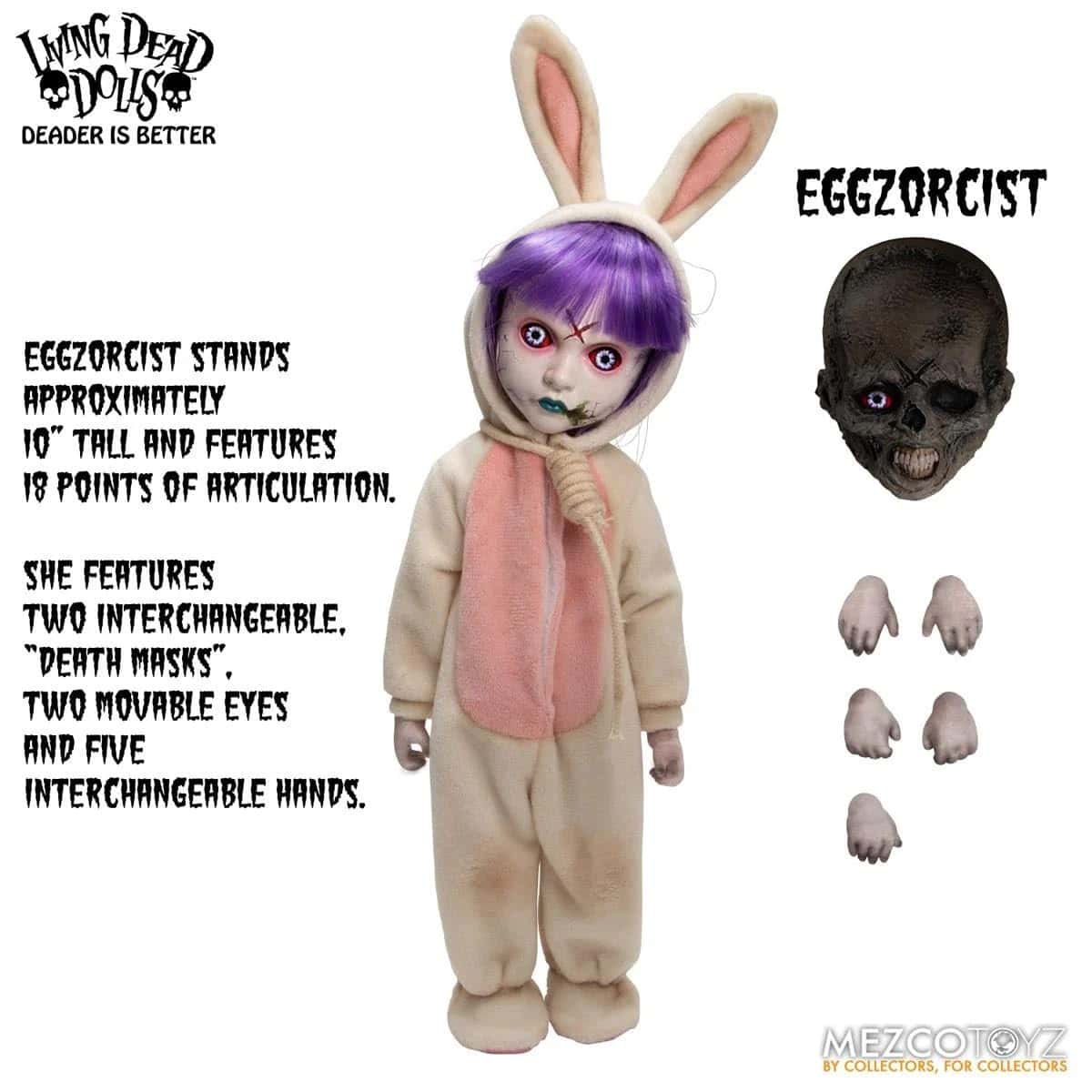 Muñeca Mezco Eggzorcist The Return of The Living Dead Dolls - Imagen 6