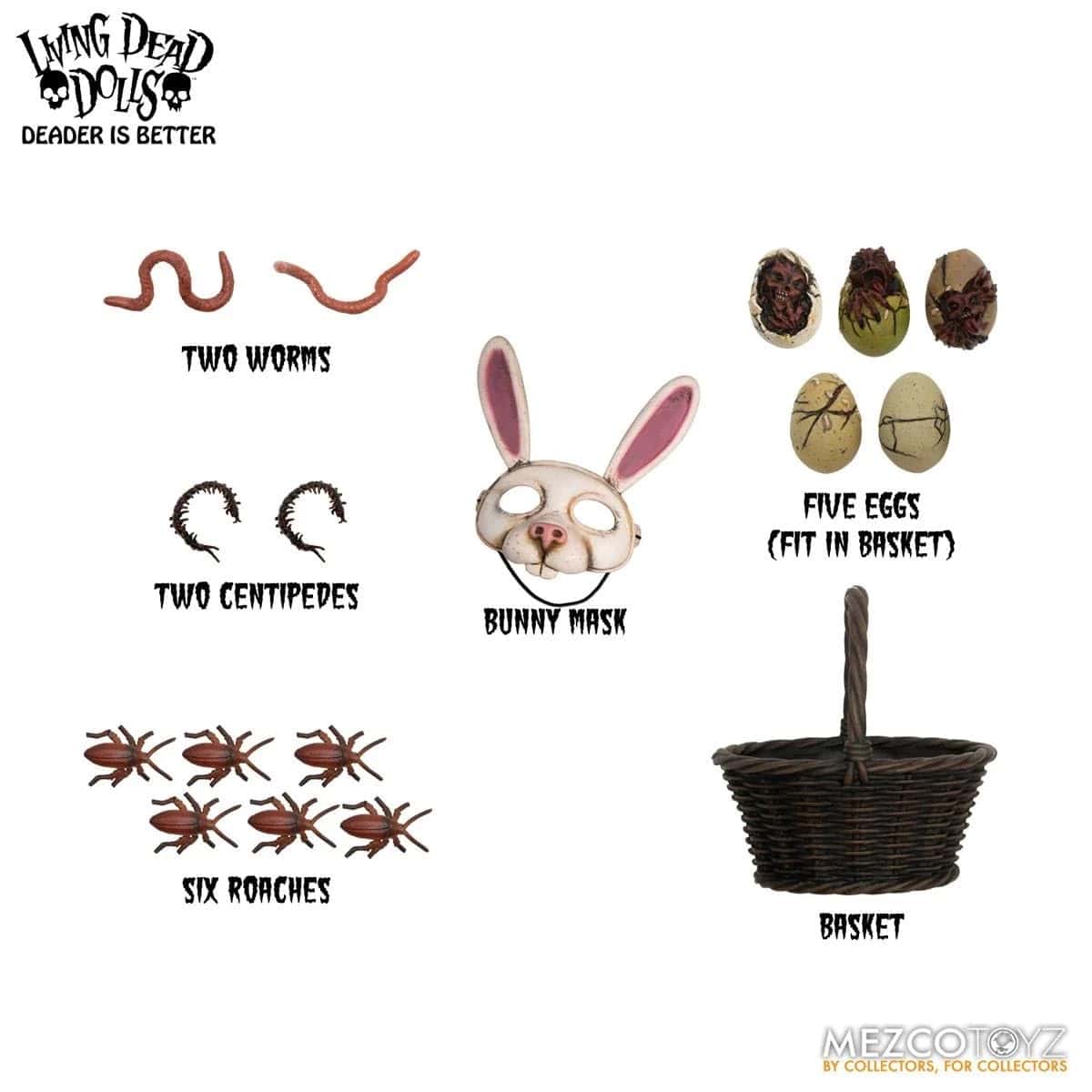 Muñeca Mezco Eggzorcist The Return of The Living Dead Dolls - Imagen 7