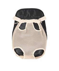 Mochila para mascotas Leconpet, piernas hacia afuera,
