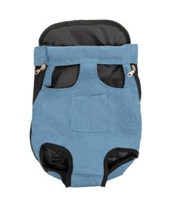 Mochila portadora de mascotas Leconpet, piernas hacia