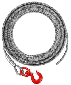 Cable de Malacate, Cable de Remolque Resistente, con Gancho