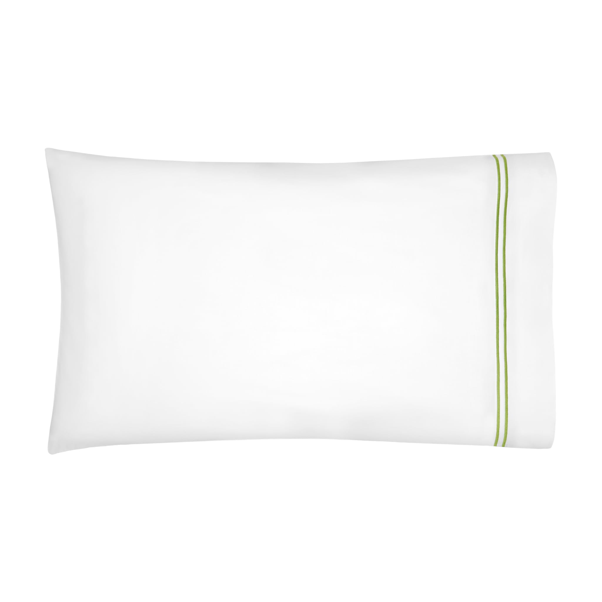 Juego de sábanas Sferra Grande Hotel Queen - Blanco/Helecho - Imagen 5