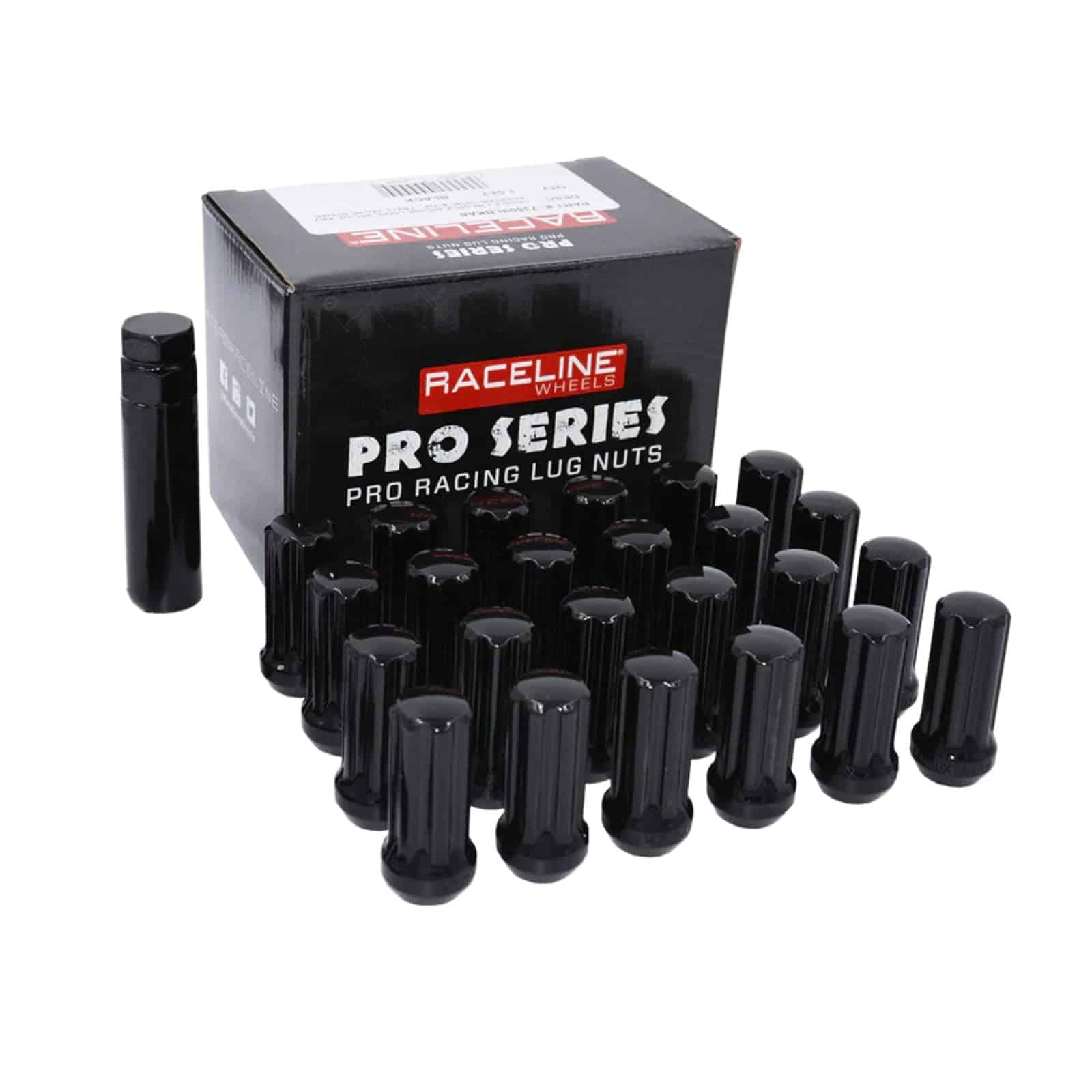 Juego de 14X1.50 XL Duplex Negros de Espiga de 8 Birlos SIN