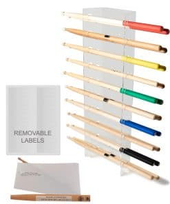 Soporte para Baquetas JUNE SIZZLE, Soporte para 10 Pares de